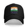 Chapéu de Baseball Indiano Tricolor com Chakra de Ashoka Desi Indiano Chapéu Trucker Tendência Primavera Casal Mulheres Rock Snapback Cap