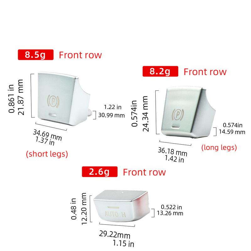 Car HandBrake P Button AUTO H Button For BMW 5 5GT 7 X3 X5 X6 Series F18 11-16 F07 09-15 F02 09-15 F25 11-16 F15 13-19 F16 14-19