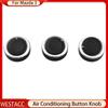Aluminum Alloy Car Air Condition Knob AC Heater Control Button Knob for Mazda 3 M3 2004 - 2009 Interior