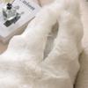 Tuscany Faux Rabbit Fur Light Luxury Bedside Backrest Cushion Cover