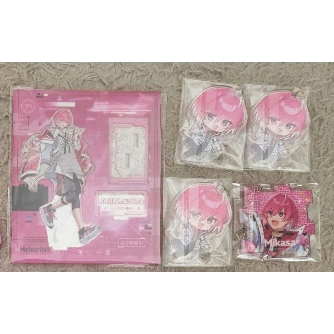 Used Metora Mikasa-kun Acrylic Stand Acrylic Key Chain Bulk Sold