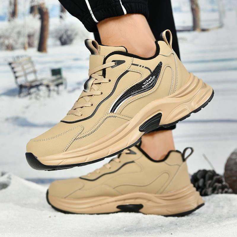 Men boots 2024 New Winter Slippers Warm Men Shoes Waterproof Non-Slip Plush Sneakers Male tenis shoes Boots Men Sneakers Winter
