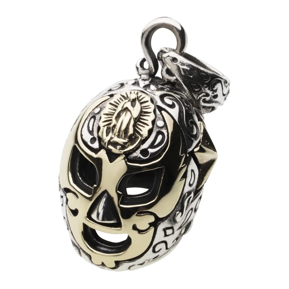 

Figmart Подвеска «Маска рестлера Луча Либре» [Серебряный аксессуар] fp0453