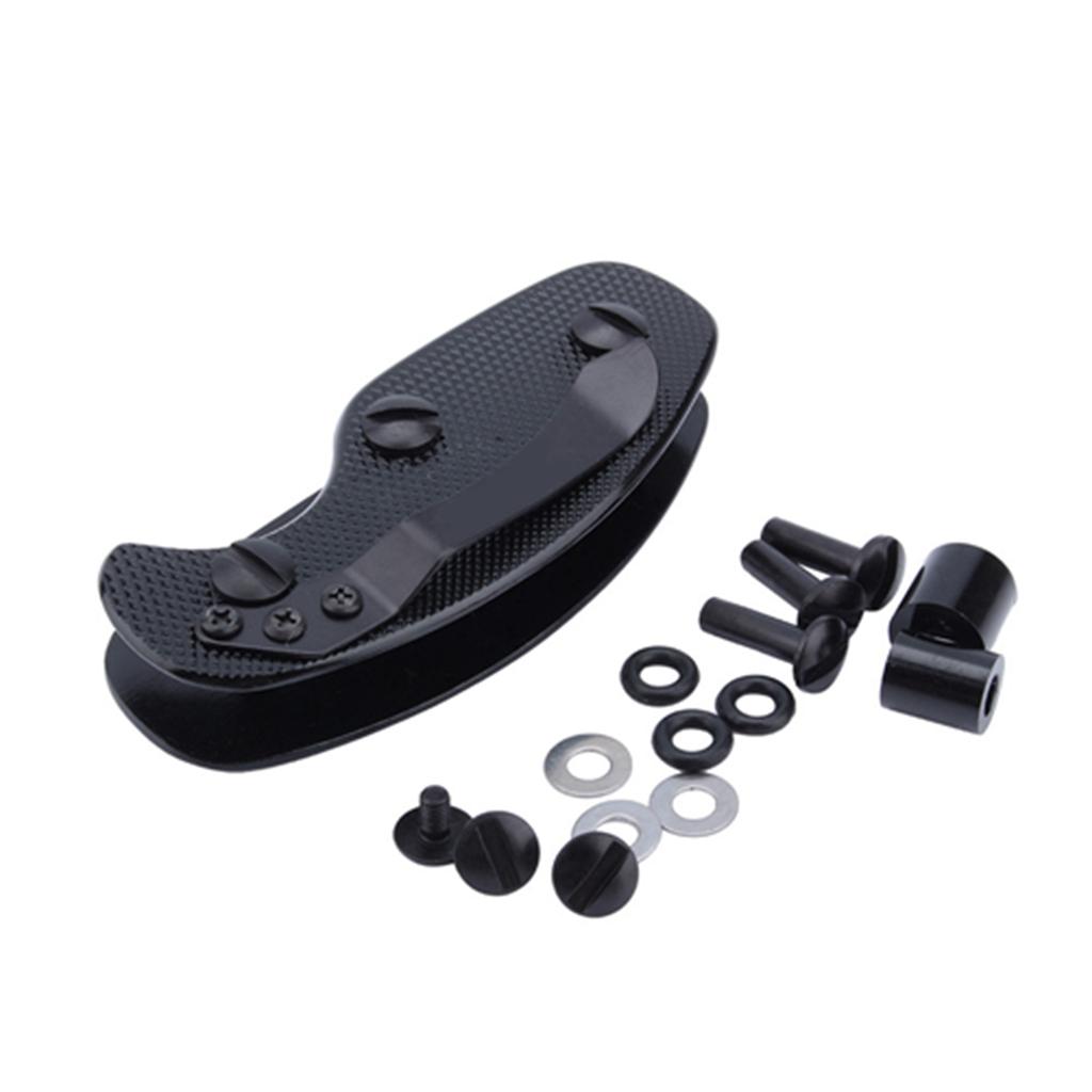 Aluminium Nyckelhållare Organiser Klämma Mapp Nyckelring Nyckelring UTRUSTNING Fickverktyg