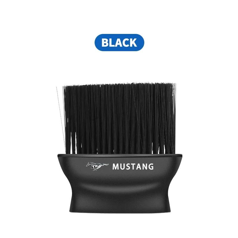 

New 2026 Car Sticker Car Air Conditioner Air Outlet Cleaning Brush For Ford mustang Shelby GT GT500 GT350 Convertible Mach-E cob чёрный