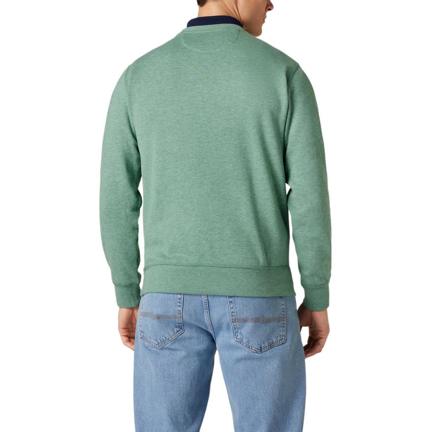 Polo Ralph Lauren Ss26 Small Pony Logo Embroidered Crew Neck Long Sleeve Fleece Sweatshirt Men sweatshirt 710875152-004