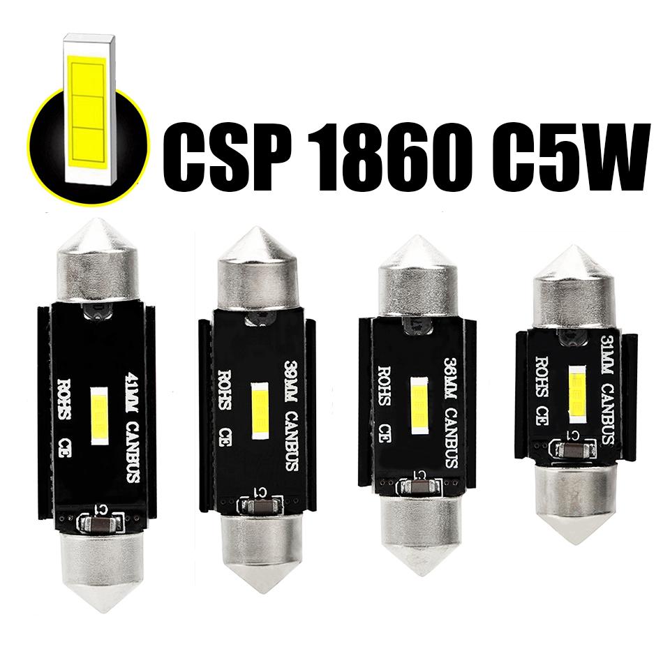 1x CSP 1860 C5W LED Car
