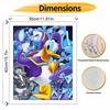 Disney Donald Duck Paint By Number Kit Number Drawing Canvas DIY Picture Home Decor Mural Gift Poster Art Craft Wall Decoration Craft