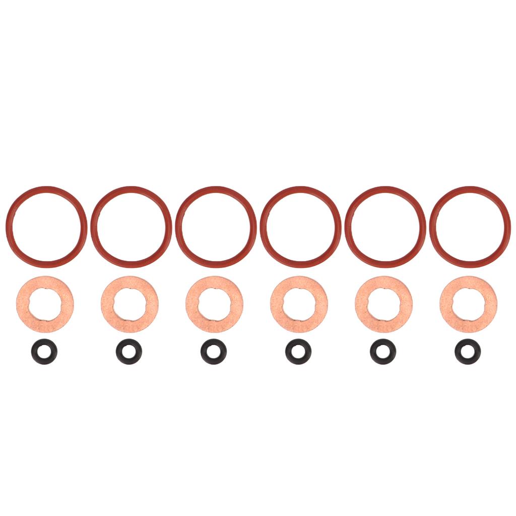 Kit Anelli di Tenuta Iniettori Carburante 059 130 519 Gomma Metallo Ricambio per A4 A5 A6 Q5