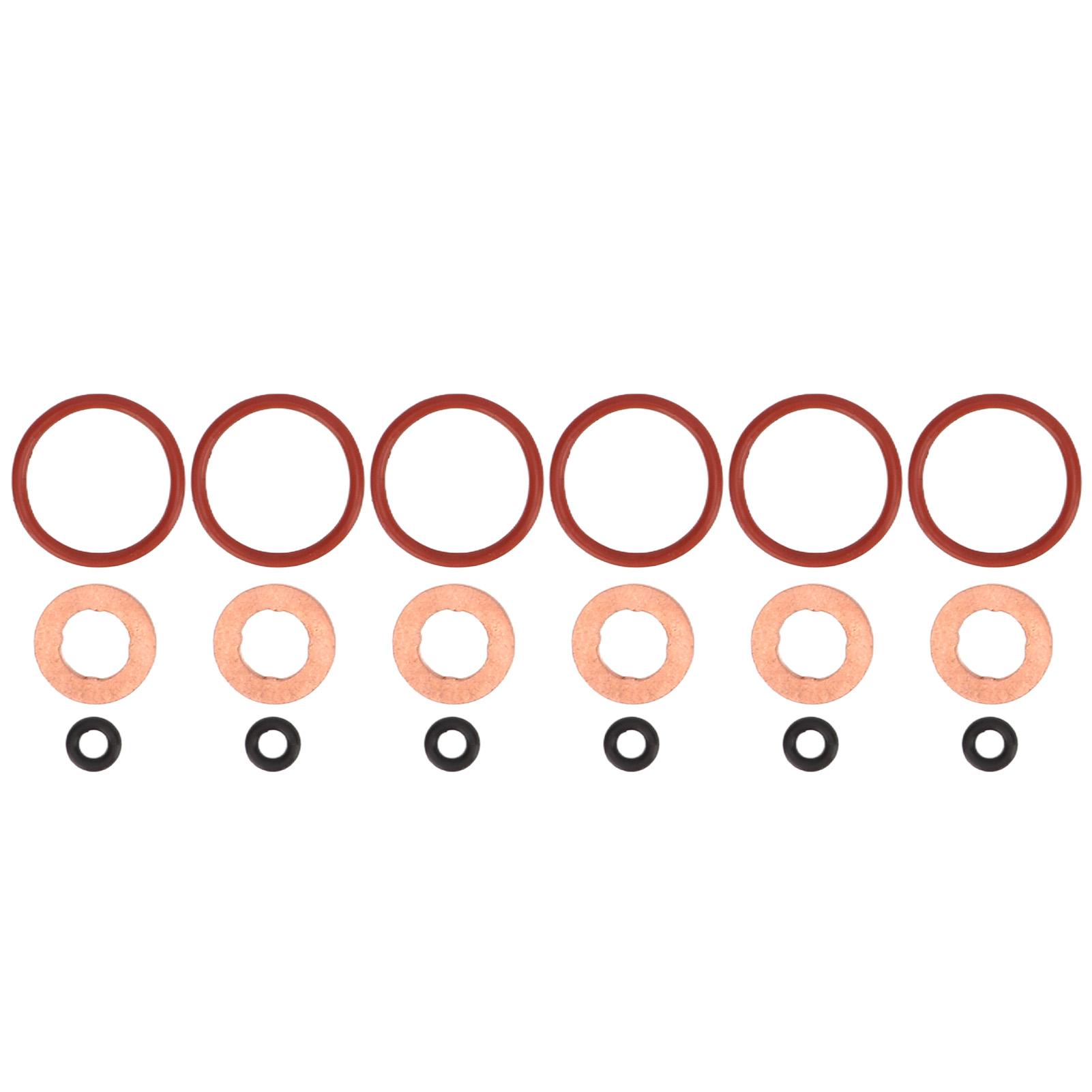 

Fuel Injector Sealing Rings Kit 059 130 519 Rubber Metal Replacement for A4 A5 A6 Q5