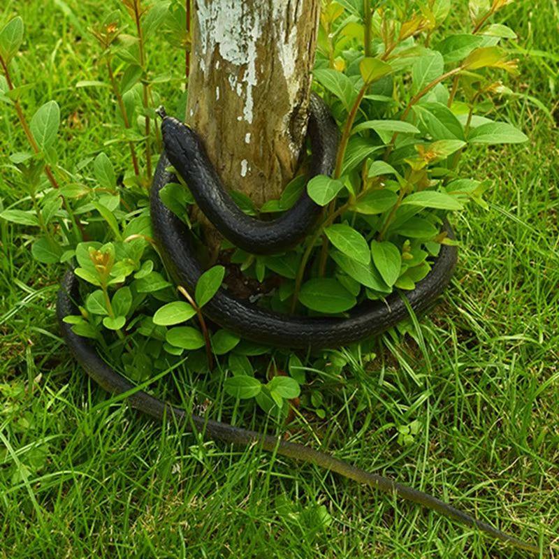 Lifelike Rubber Fake Snake Prank Toy Soft Material Scary Joke Prop Garden Yard Outdoor Decor Halloween Party Favors Children