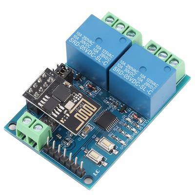 5V ESP8266 Zweikanaliges WiFi-Relaismodul IOT Smart Home Telefon-App Fernschalter