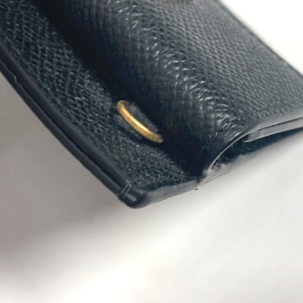 Salvatore Ferragamo Wallet Pouch Gancini logo card coin purse Card Case