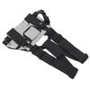 Zaino da petto regolabile multi tasca imbracatura funzionale gilet frontale rig borsa per esterni Grigio