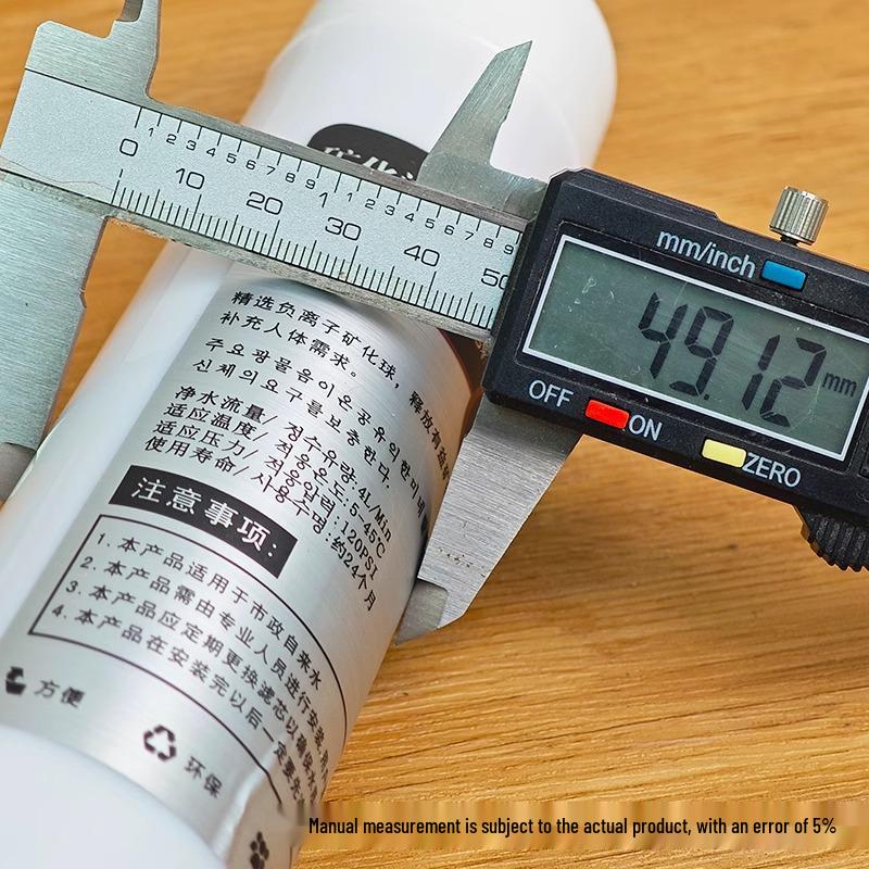 Compact T33 Mineralization Filter Cartridge - Level 6 Water Purifier That Adds Essential Minerals