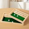 Wooden 1-9 Digital Wine Order Flop Party Wine Gambling Game Digital Flop, Drinking Props Puzzle Board Game Toys