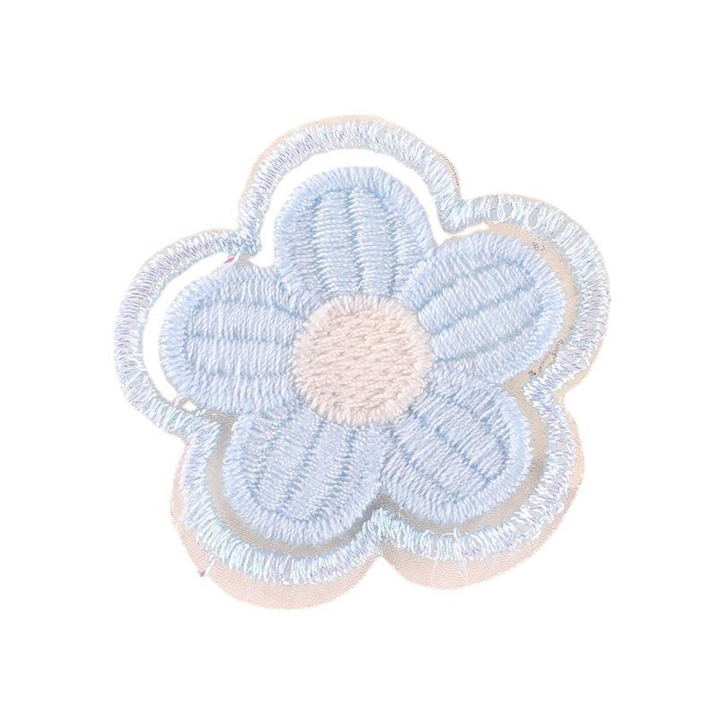 Computer Embroidery Label Flower Diy Hand Account Accessories Accessories Patch Cloth Sticker Brooch Jewelry Hair Accessories Embroidery Sticker