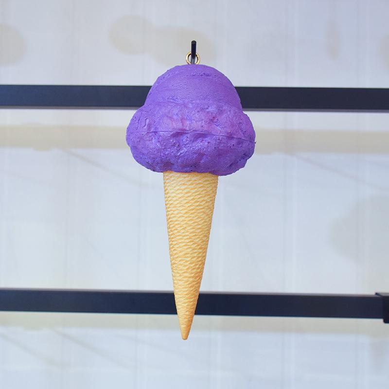 Green Yuan Ice Cream Model Light Display for Shop Decor & Renovation