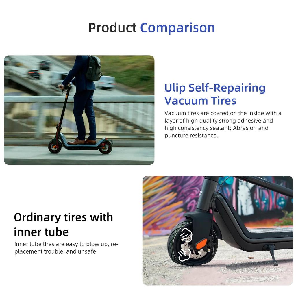 Ulip Self-repairing 9.5*2.50 off-road tubeless tire with goo