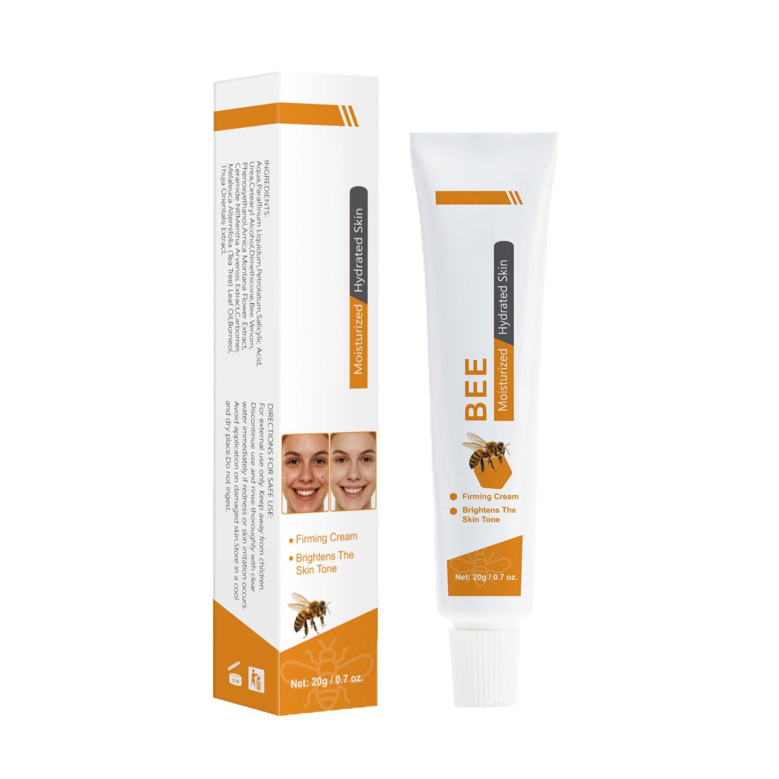 

Крем для лица Bee 20 г, Нежное увлажнение, Повышение эластичности кожи, Деликатный и нежный увлажняющий крем One Size