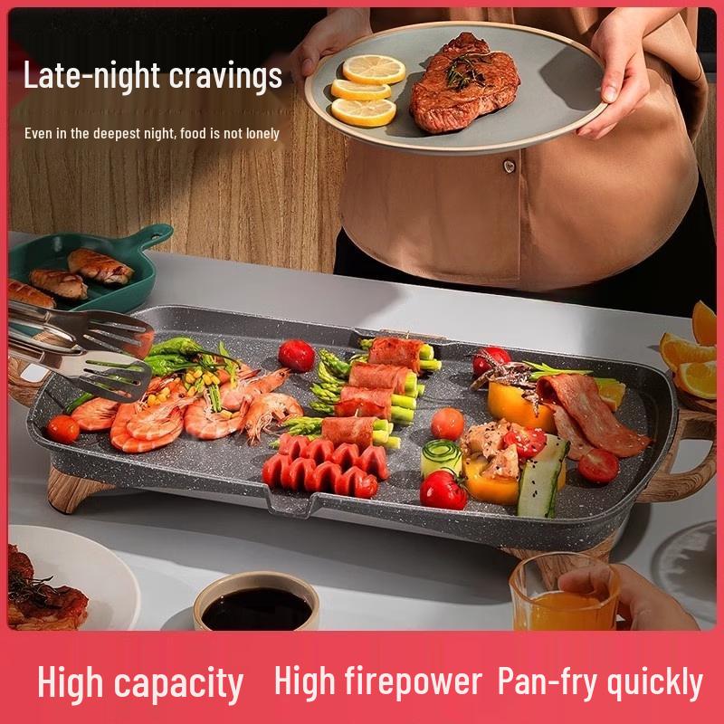 Maifan Stone Electric BBQ Grill & Griddle