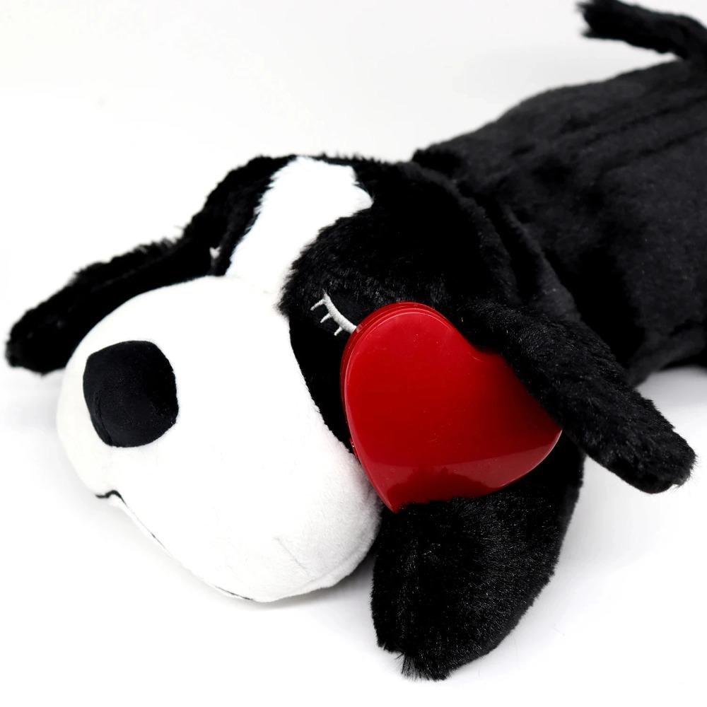 Giocattoli Rilassanti per Animali Domestici, Compagno per l'Ansia del Cane Giocattoli di Peluche con Simulazione del Battito Cardiaco per Dormire – Il Regalo Perfetto per il Tuo Amico Peloso!
