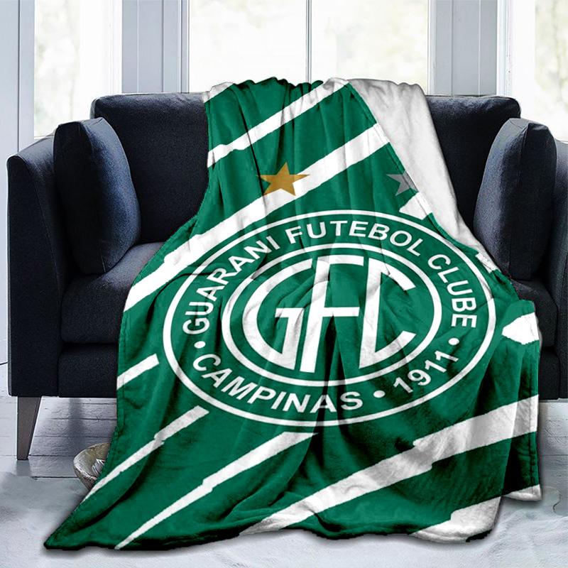 Fußballverein Wappen Aufgedruckte Decken Weiche Flanelldecken für Sofa Bett Geschenke für Männer Frauen Picknickdecke Weihnachtsgeschenke