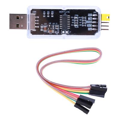 WCH-Link Emulator CMSIS-DAP Download Type-C/USB Debug SWDTTL ARM 5V/3.3V for Windows
