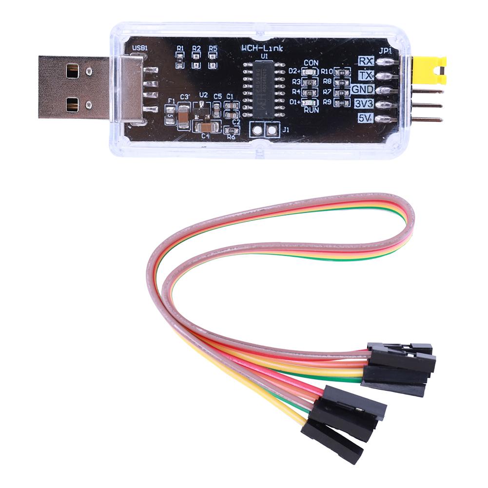 WCH Link Download Debugger CMSIS-DAP Download Type-C/USB Debug SWDTTL ARM 5V/3.3V