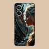 Dragon Queen Matte TPU Mobile Phone Case for POCO M7 M6 M5 M4 M3 X7 X6 X5 X4 X3 Pro GT 5G Colorful Printing Cover