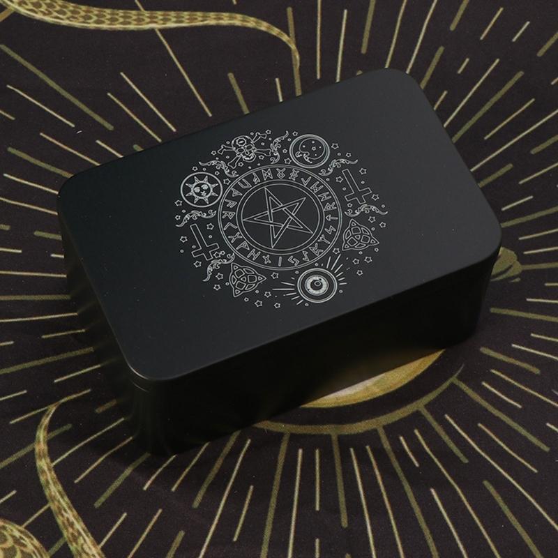 Tarotkarten-Aufbewahrungsdose Tarot-Organizer Kartenetui Leere Gaming-Karten Aufbewahrungsbox