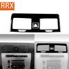 For Hummer H3 2007-2010 Piano Black Stickers Center Console Dashboard Air Outlet Set Car Accessories Interior Decorative Sticker
