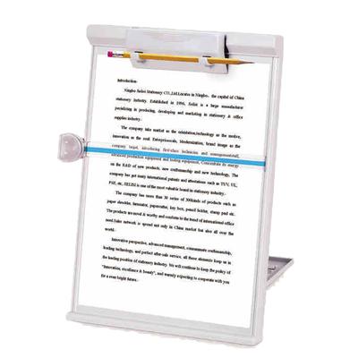 A4 Lesehalter Desktop Dokumentenhalter mit verstellbarem Clip Dokumentenleseständer für Büro/Schule/Zuhause