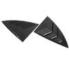 2PCS Side Window Spoiler       Splitter Shade Cover Replacement For     2021 to 2023