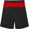 Puma X AC Milan Collaboration ACMSHORTS SS25 DryCELL Replica Fashion Comfortable Soft Quick-Dry Lace-Up Football Shorts Men Shorts Black Red 779987-04