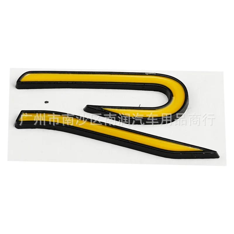 Alloy Car Front Grille Emblem Rear Trunk Sticker for Volkswagen VW New R Rline Badge GTI BORA GOLF PASSAT Polo SCIROCCO T-ROC