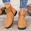 2024 Women's Short Boots Spring Autumn Winter Fashion Boots Comfortable Casual Outdoor Designer Pointed Toe Women's Shoes