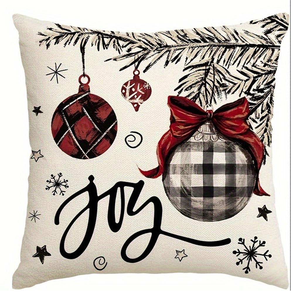 

Рождественское украшение наволочка для подушки для дивана в гостиной наволочка для спальни украшение для дома новогодний подарок 45x45 см 50x50cm