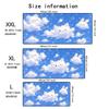 Fluffy Cloud Creatures Mouse Pad Computer Accessories Office Game Table Mats Rubber AntiSlip Gaming Keyboard Mousepad Desk Pads