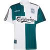 X Liverpool FC Away 95 Casual Short Sleeve Football Shirt Men Tops KA8093