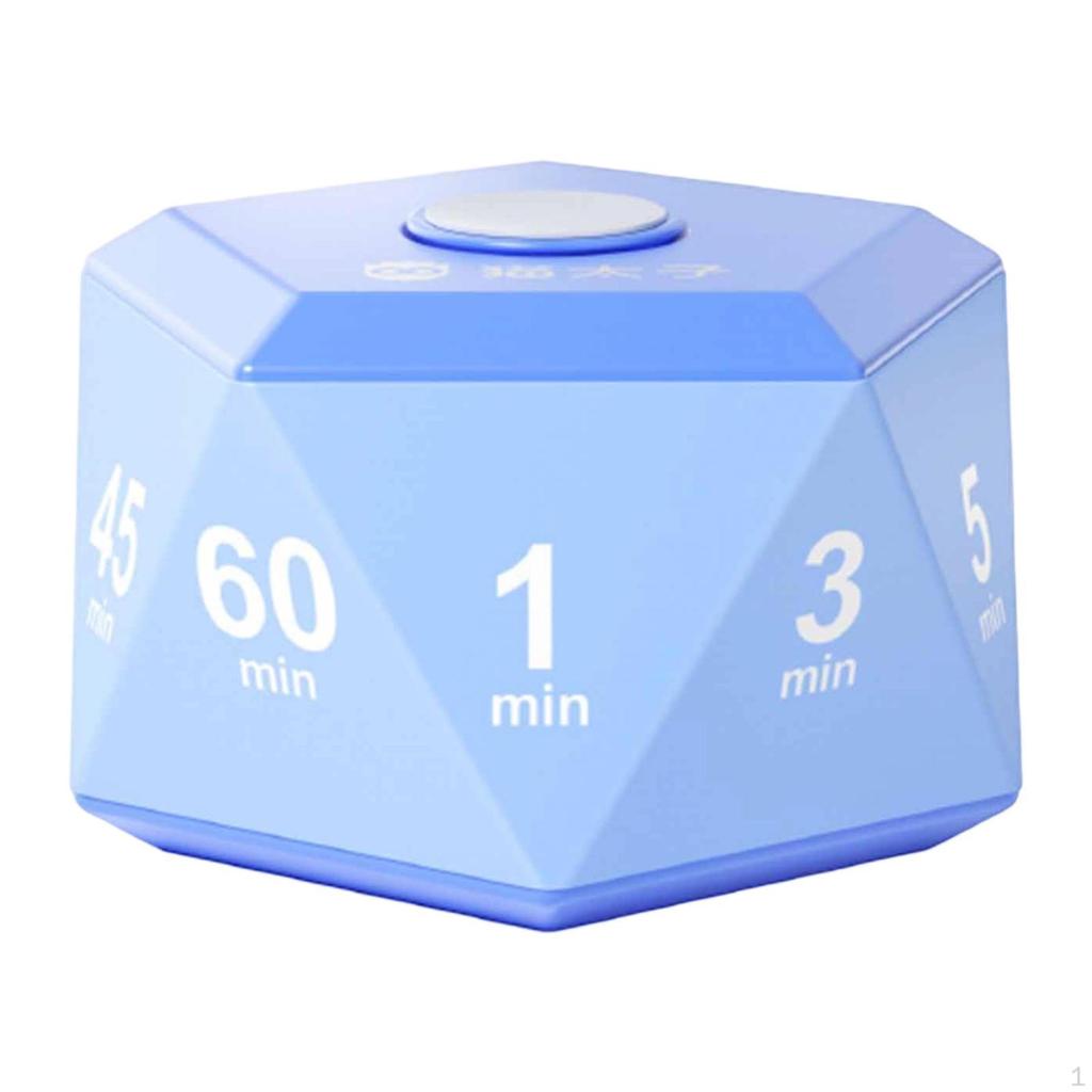 Barn Kube Timer Egendefinert Tidsenhet for Kjøkkenbruk Og Studiehåndtering 6,5x6,5x4,2cm