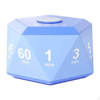 Kinder Würfel-Timer Benutzerdefiniertes Zeitmessgerät für Küchengebrauch und Studienmanagement 6,5x6,5x4,2cm