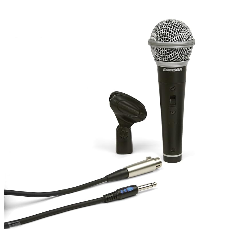 

SAMSON R21S ” Dynamic microphone (with switch/mic cable included) []
