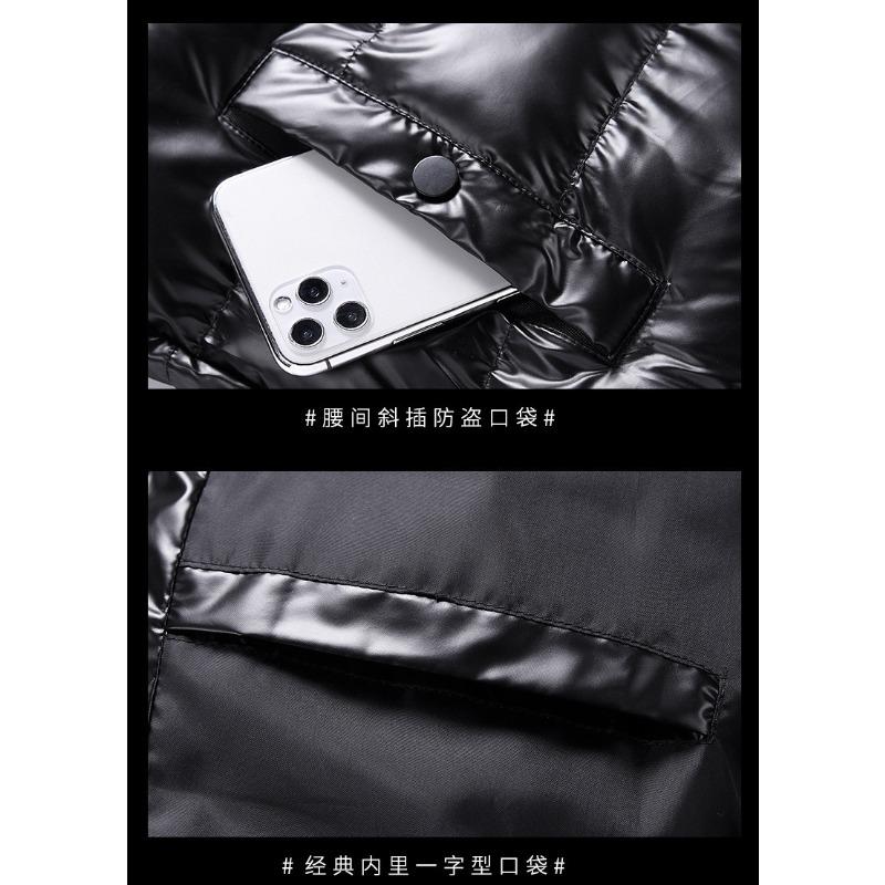 Down Men's 2025 Autumn and Winter Casual Hooded Warm and Stylish Cotton Clothes Trendy Padded Clothes