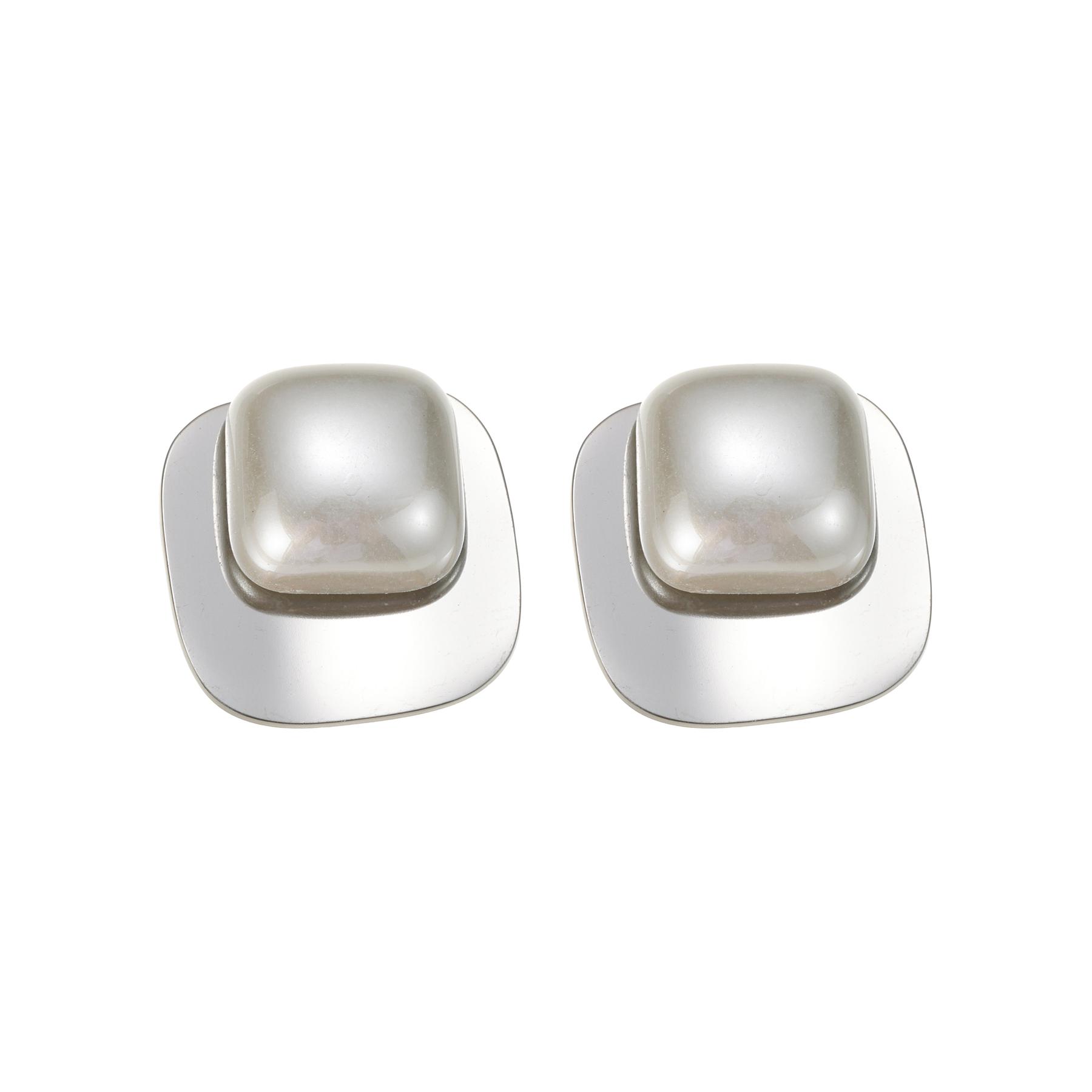 

Atoztide Multiple Styles Two-Tone Earrings for Women Stainless Steel Statement Design Temperament Bead Stud Earring Jewelry Gift
