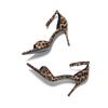Leopard Print Women's Sandals Simple Versatile High Heels Fashion Summer Women's Shoes