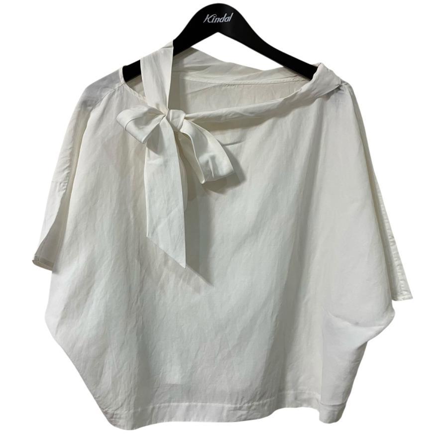 VERMEIL par iena 25SS Ribbon Blouse 25-051-938-3420] White Size: Free
