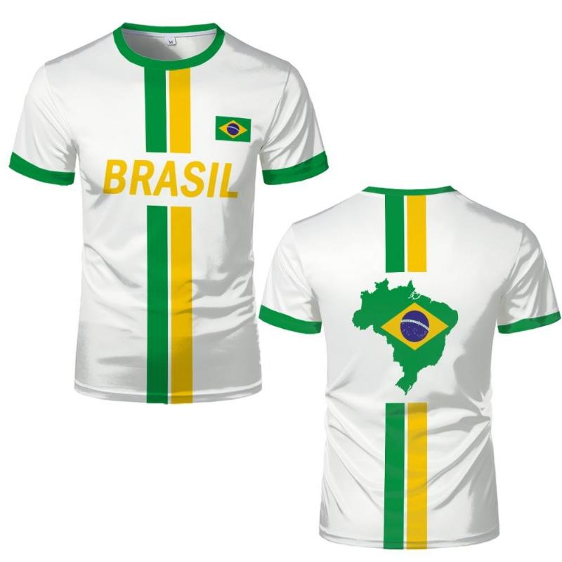 2026 New Brazil Jersey T-Shirt Men's  Football Tee