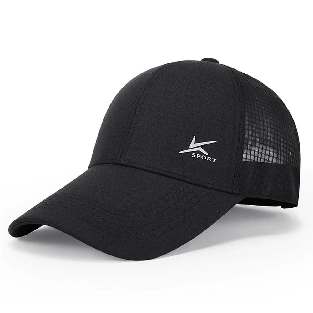 Unisex Two Hook Embroidery Baseball Caps Spring Summer Outdoor UV Protection Sport Adjustable Casual Hats Sunscreen Hat