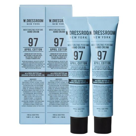 W.DRESSROOM Perfume Hand Cream 50ml*2ea - 11 Types / 42 Options [BTS Favorite Scent!]
